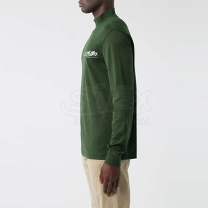 Nueva moda, sudadera de tamaño personalizado para hombre, Color personalizable, nuevo estilo básico, Sudadera con cuello simulado para hombre - Product Image 6