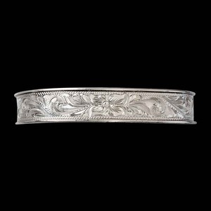 Brazalete de Plata Personalizado de Molly, Estilo Dixie Western, Talla 6x0.5 - Product Image 2