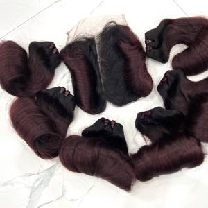 ผมมนุษย์ทอแบบบริสุทธิ์ทำจากผมคนเวียดนาม - Product Image 1