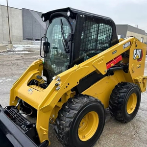 รถตัก4X4 Cat246D รถตักขนาดเล็กแบบลาดเอียงส่วนประกอบหลักมีมอเตอร์ปั๊มเครื่องยนต์ใช้ล้อหน้า - Product Image 1