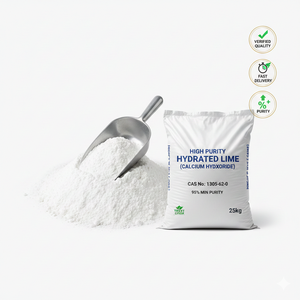 ผงปูนขาวไฮโดรไลซ์ ความบริสุทธิ์สูง 90% ราคาโรงงาน / แคลเซียมไฮโดรไซด์ เกรดอุตสาหกรรม สำหรับบำบัดน้ำเสีย - Product Image 4