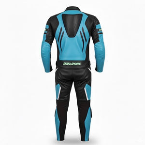 Combinaison automobile en cuir véritable Prix de gros Combinaison de moto de course Combinaison de moto Vêtements de moto Combinaisons en cuir - Product Image 2