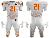 Uniformes de football américain pour hommes de qualité supérieure Conceptions personnalisées Impression Sublimée Séchage rapide Respirant Vêtements de football américain