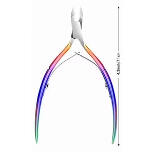 Cortauñas de Titanio Arcoíris de Alta Calidad Personalizadas, Cortacutículas para Bebés, Material de Acero, Venta al Por Mayor - Product Image 5