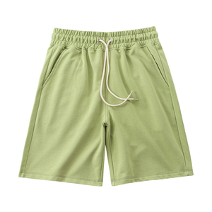 Pantalones cortos de gimnasio de talla grande personalizados para hombre, ropa de calle, pantalones cortos de malla lavados con estampado Sunfaded - Product Image 6