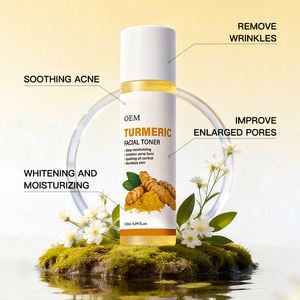 Coffrets de soins de la peau au curcuma pour les voyages, produits de beauté coréens, élimination des taches brunes, blanchiment, coffret de soins de la peau au curcuma pour femmes - Product Image 3