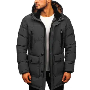 विरोधी हवा सर्दियों के कपड़े Puffer जैकेट के लिए पुरुषों थोक निविड़ अंधकार Hooded मोटी बुलबुला नीचे जैकेट सभी रंग उपलब्ध