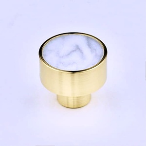 มือจับตู้และลูกบิดลิ้นชักทันสมัยลูกบิดหินอ่อนแบบดึงขายร้อนพร้อมรูปร่างสีที่กำหนดเองขนาดผลิตในอินเดีย - Product Image 2