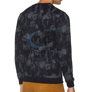 Sweat-shirt d'hiver pour homme en polaire polyester/coton de qualité supérieure, chaud, à séchage rapide et respirant, pull décontracté - Product Image 2