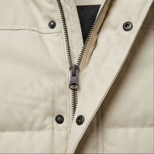 Parka d'hiver pour homme, coupe-vent, couleur unie, veste à fermeture éclair, réversible, imperméable, style décontracté élégant, manteaux thermiques isolés - Product Image 4