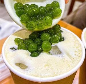 Perlas de Té de Burbujas con Sabor a Té Oolong y Tapioca para Té con Leche Premium - Product Image 1