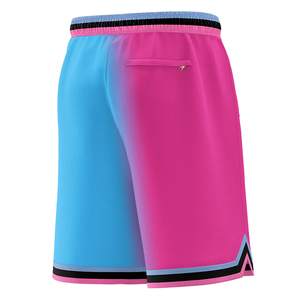 Short de basket-ball personnalisé pour hommes Short de fitness en maille décontracté avec broderie Short de basket-ball pour l'entraînement à la course Écologique - Product Image 2