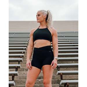 Sujetador Deportivo con Cuello Alto y Relleno Push-Up para Yoga y Ropa Deportiva - Tallas Grandes, Ligero, Estampado, XS-XL - Product Image 1
