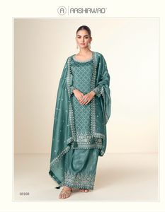 Costumes Palazzo à la mode pour femmes vêtements ethniques élégants pour les mariages et les occasions festives en vente à l'exportation - Product Image 3