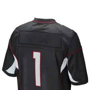 Camiseta de fútbol americano con logotipo personalizado, manga corta, talla grande, precio de fábrica, técnica impresa - Product Image 4