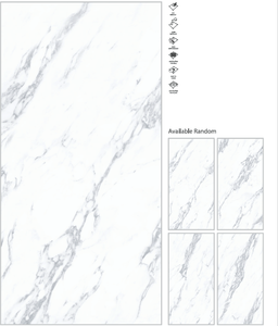 Azulejos de losa de porcelana de superficie pulida de 800x1600mm de plata Arbescato de la mejor calidad Novac de gran tamaño para interiores Premium - Product Image 2