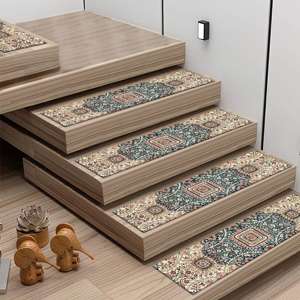 Alfombra Estampada: Alfombra Kilim Step, Alfombra Turca, Alfombra Vintage Step - Product Image 5