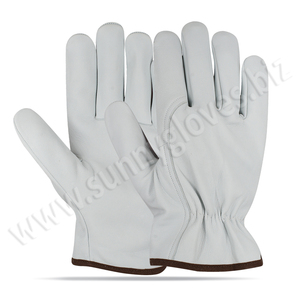 Goatskin Leather <b>Driver</b> <b>Gloves</b> Fur Lining Insulated Leather Working <b>Driver</b> <b>Gloves</b> - Product Image 5