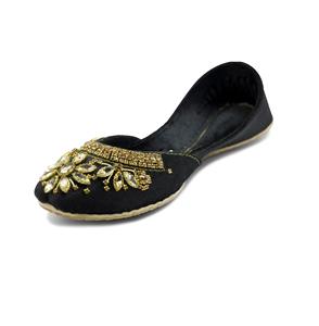 Hot Selling Flat Khussa Custom OEM Design Women Khussa Pakistan Made Hot Selling Footwear Latest Women Khussa - Product Image 6