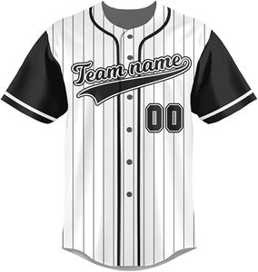 Maillot de sport unisexe personnalisé de l'équipe de Toronto en gros 100% polyester chemises de baseball et softball antibactérien à séchage rapide humidité - Product Image 1