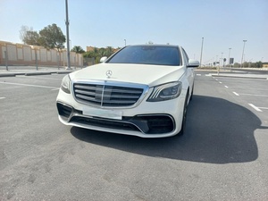 2017 Mer cedes Benz S63 AMG V6เกียร์ธรรมดา GCC น้ำมันเชื้อเพลิงไฮบริด SUV และก๊าซ LHD พร้อมระบบบังคับเลี้ยวไฮดรอลิก - Product Image 3