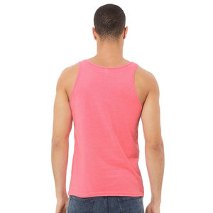 Unisex Jersey Tank Tops Tri-blends Poly 25% Combed <b>Ringspun</b> Cotton 25% Rayon Unisex Tank Tops - Product Image 3