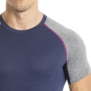 Camiseta de Algodón para Hombre, Uso Diario, para Gimnasio y Entrenamiento, Corte Ajustado, Transpirable, Cuello Redondo, Proveedor Mayorista - Product Image 4