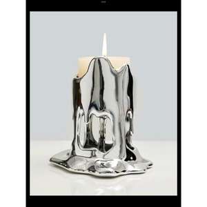 Portavelas de aluminio artesanal de primera calidad Acabado dorado perfecto para bodas temáticas de decoración de eventos o celebraciones festivas - Product Image 6