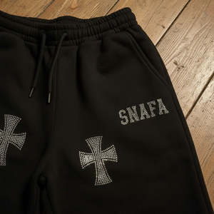 Survêtement surdimensionné pour homme de qualité supérieure avec logo personnalisé, appliqué délavé, broderie, strass, délavage à l'acide, décoloration au soleil - Product Image 6