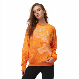 Sudaderas Extra Grandes de Forro Polar Blanco para Mujer, Ropa de Calle de Invierno, Cuello Redondo, Hombros Caídos, Camiseta Deportiva para Mujer - Product Image 6