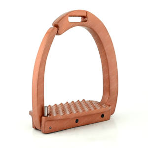 Estribos DE SEGURIDAD personalizados para equitación occidental Sistema de liberación de pie seguro Agarre antideslizante de aluminio ligero Anti-arrastre - Product Image 1