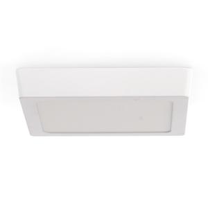 LEDUNI 12W 1200LM luce bianca neutra Downlight da soffitto in alluminio 170 170 angolo opale IP40 120 superficie 4000K quadrato 1200LM 1200LM - Product Image 1