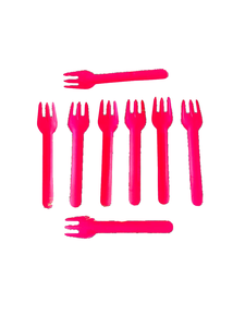 Fourchette en papier biodégradable de 155 mm, jetable, écologique, compostable, résistante à la chaleur, pour les fêtes, les restaurants, utilisation écologique, plats à emporter - Product Image 3