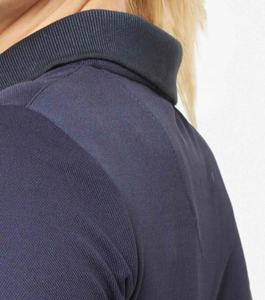 Tops de entrenamiento físico de manga corta para mujer, camisa de espectáculo ecuestre con logotipo personalizado, calzones con capas base - Product Image 3