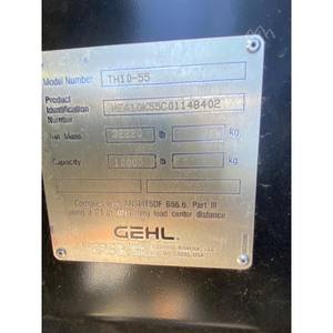 Lève-personne de chantier GEHL TH10-55 M74 2025 - Product Image 1