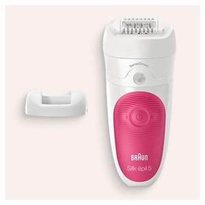 Depiladora Húmeda y Seca para Mujer con Tecnología de Pinzas de Micro-Grip, Cabezal Giratorio Móvil, Depilación de 5-500 Puntos para Uso Doméstico y en el Automóvil - Product Image 1