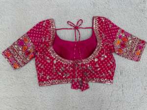 Designer Lehenga Choli Et Dupatta Avec Fil Et Séquence Travail - Product Image 3