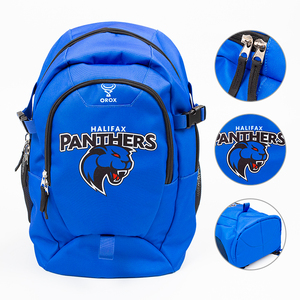 Mochila Ecológica Sublimada para Equipos, Logotipo Personalizado al por Mayor, Bolsa Deportiva Escolar de Viaje, Patrón de Letras de Pana, SSTB-0052 - Product Image 1
