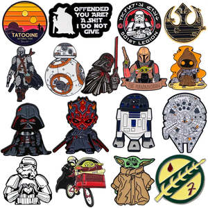 Épingles de sécurité Star Wars pour une fixation sécurisée - Product Image 1
