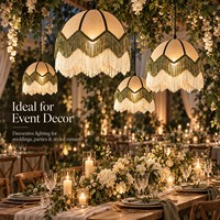 Luminaire suspendu en tissu personnalisé pour hôtels, restaurants et projets d'aménagement intérieur