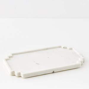 Plateau en marbre artisanal pour offrir des cadeaux de luxe pendant les saisons festives avec une artisanat traditionnel de qualité supérieure - Product Image 3