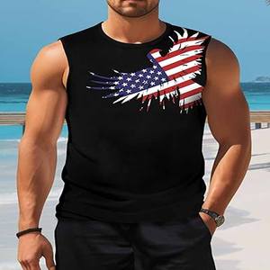 Ropa deportiva para hombre, camiseta sin mangas de algodón transpirable, uniforme personalizado a la moda para hombre, subida por Dress Sports - Product Image 5