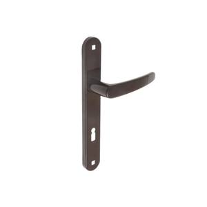 Poignée de porte NADIA longueur de plaque: 30x215 72 BB-Marron - Product Image 1