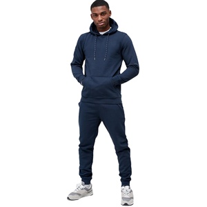 Logo personnalisé entraînement Gym 100% coton survêtements 2 pièces de haute qualité en vrac hommes survêtement sweat - Product Image 1