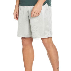 Pantalones cortos de malla de calidad superior para hombre, pantalones cortos de malla de secado rápido, transpirables, patrón sólido, superventas - Product Image 5