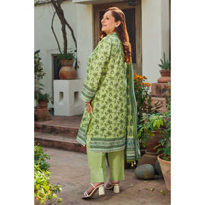 Conjunto de Traje de 3 Piezas Estampado para Mujer con Dupatta, Modelo CL-62116B - Product Image 2