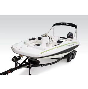 Barco de cubierta fuera de borda espacioso de segunda mano, embarcación de aventura marina de alto rendimiento, modelo de 2025 26 pies con remolque a la venta - Product Image 2