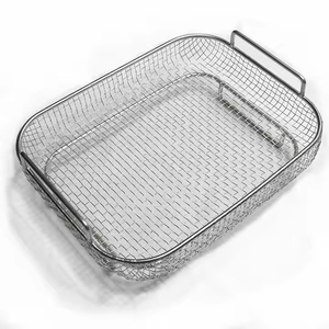 Großhandel seitliche perforierte Körbe Draht basis Mesh Körbe Sterilisation stablett mit Deckel Edelstahl chirurgisches <span class=keywords><strong>Instrument</strong></span>