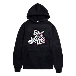 Services OEM – Nouveau Hoodie Homme Imprimé Street Fashion avec Poche Kangourou, Coupe Ample Décontractée, Hiver, Grandes Tailles - Product Image 3