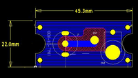 Module de sortie TV satellite coaxial femelle PCBA avec plaque frontale UK/EU pour applications TV et satellite